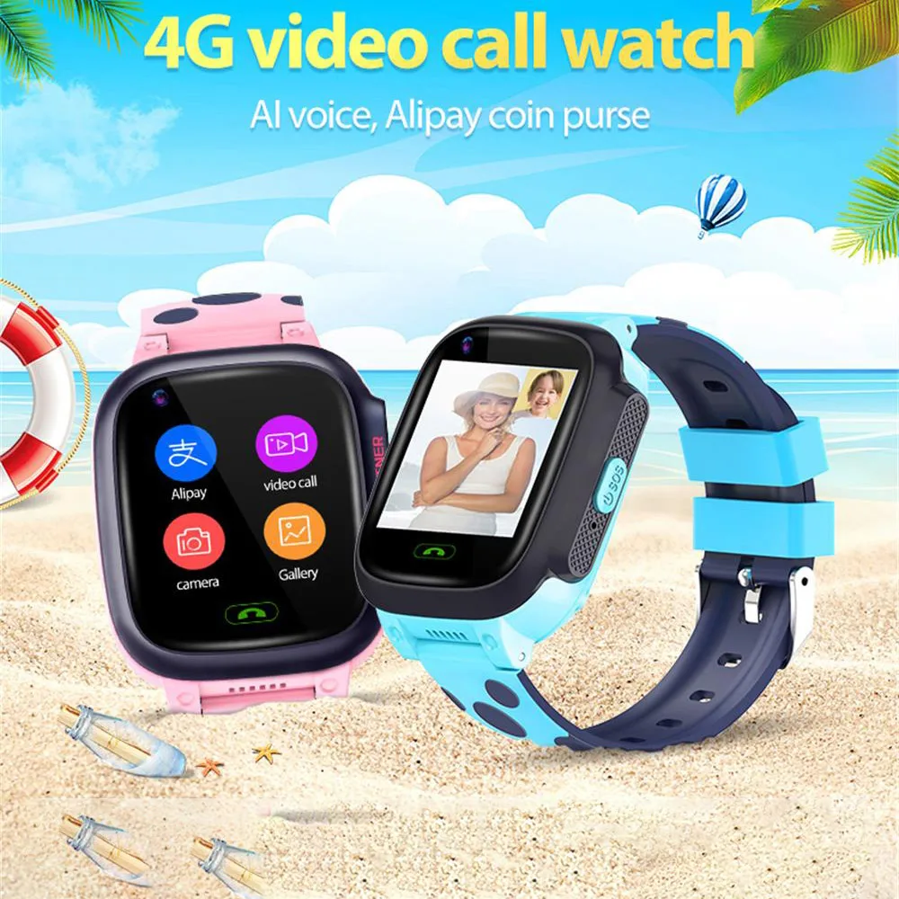 Смарт часы Y95 GPS водонепроницаемые детские 4G Wifi анти потеря sim карты трекер