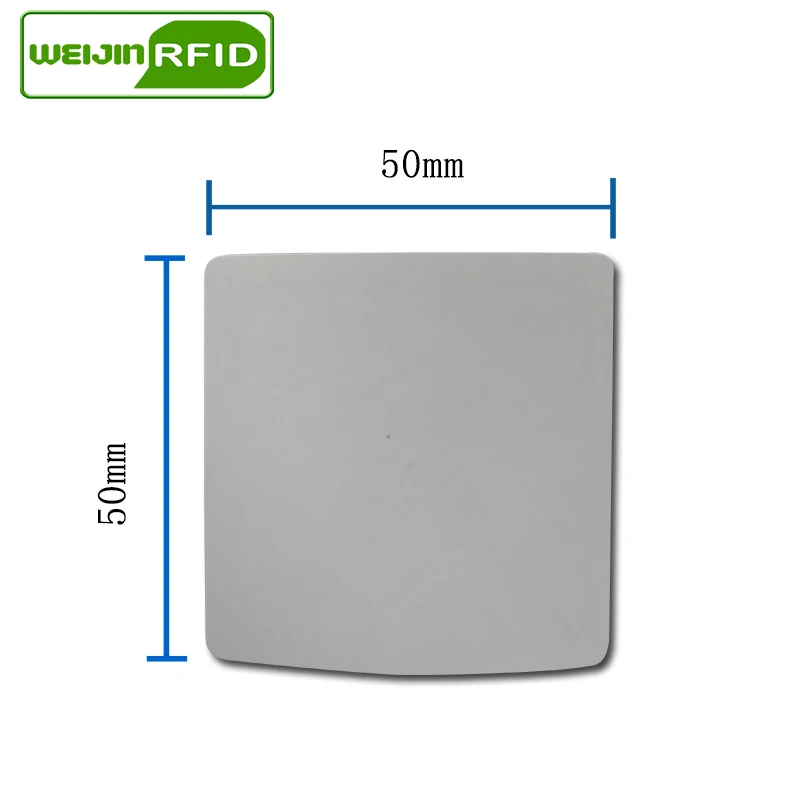 Rfid-теги UHF стикер Impinj H47 для печати медные наклейки 915mhz868mhz 500 шт Дальний клей пассивный RFID этикетка