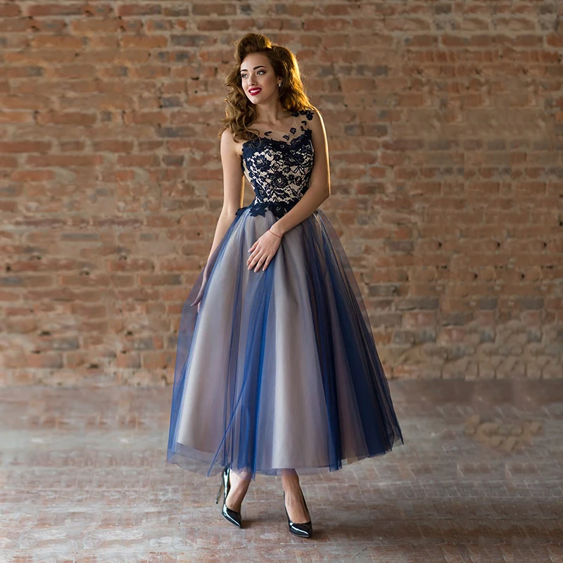 

Очаровательный, Лидер продаж на щиколотке, розового цвета Длина вечернее платье со вставкой из кружева иллюзия круглый вырез нарядные платья для свадьбы Линия Аппликация 2021