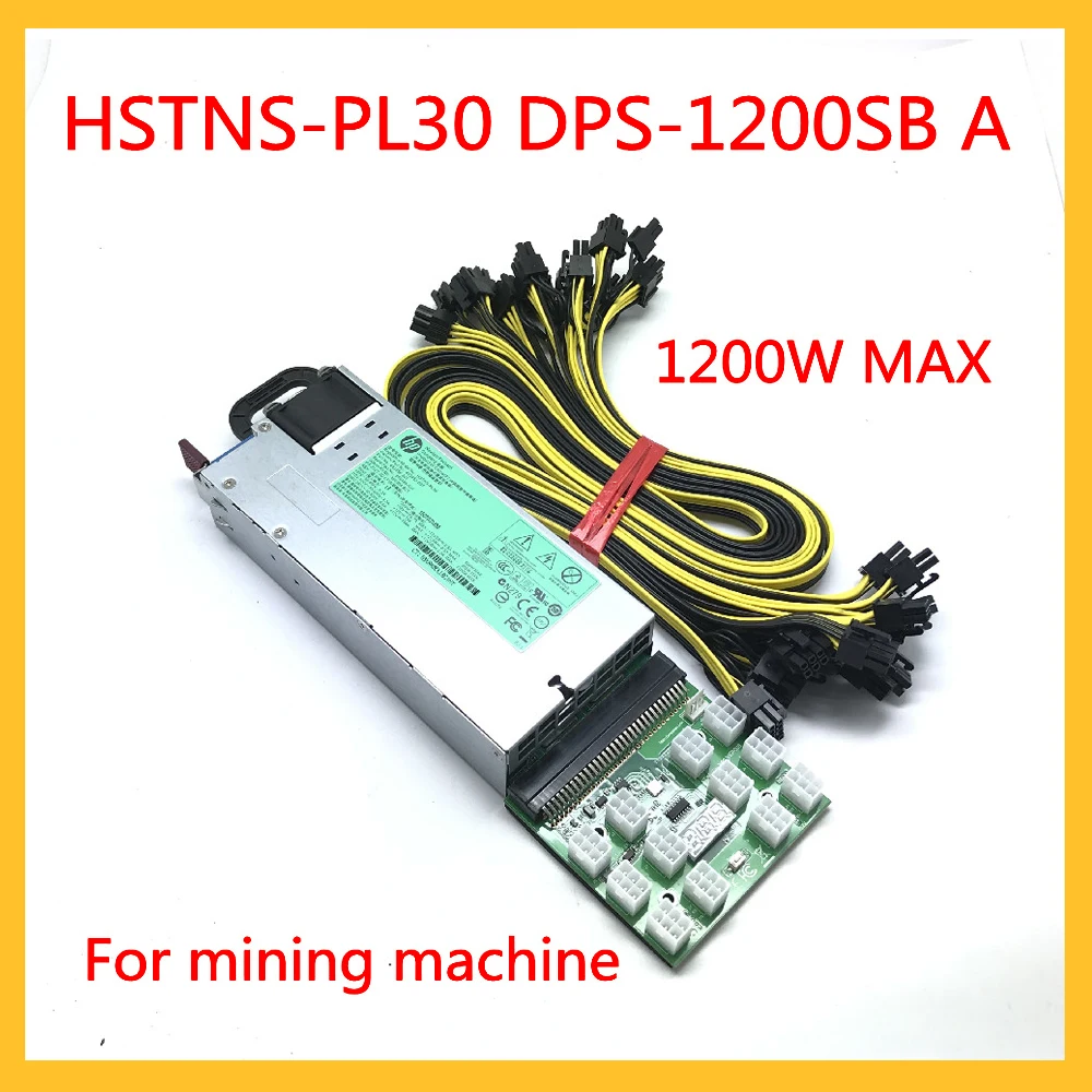 Tanie HSTNS-PL30 DPS-1200SB 1200W MAX dla HP zasilacz dla górnictwa DL580 Gen8 G8 sklep