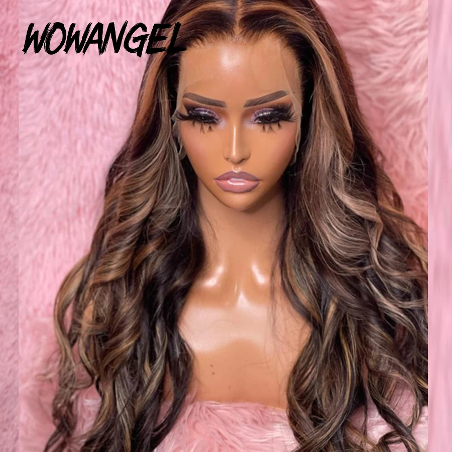 Wow Angel HD Lace Frontal Wigs 34inch Deep Wave Wigs 13x6 Full