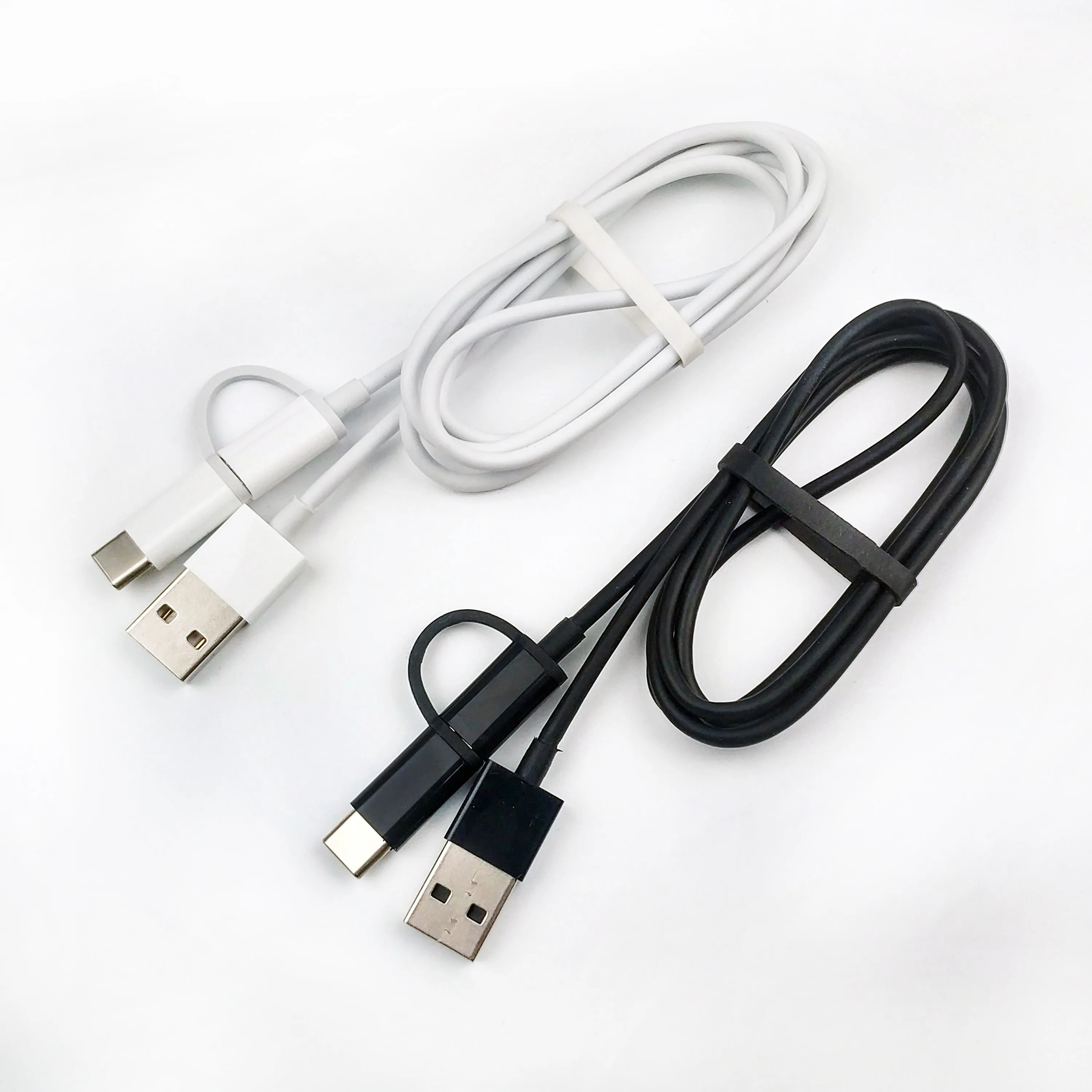 Xiao mi 2 в 1, зарядный кабель,, 100 см, быстрый, 2 А, micro usb type-c, кабель для зарядки и синхронизации данных для redmi 6, 7, 8, note 6, 7, 8, mi, 9T