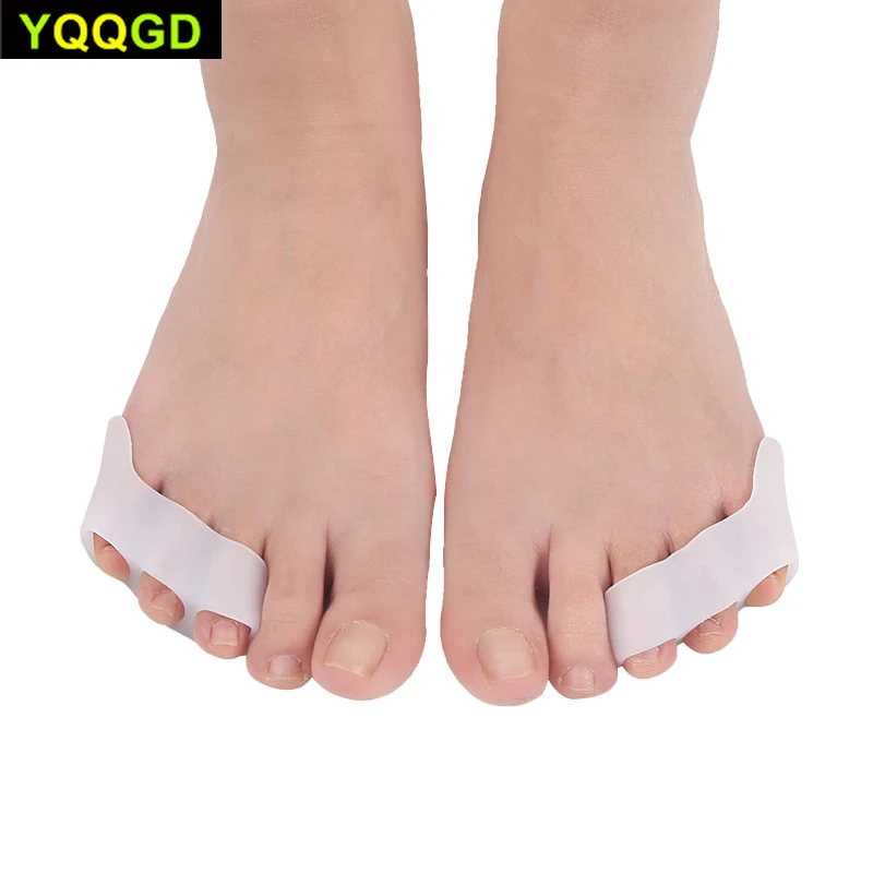 Tcare 1 пара гелевый сепаратор Bunion мягкий силиконовый Pinky Toe Сепаратор наборы