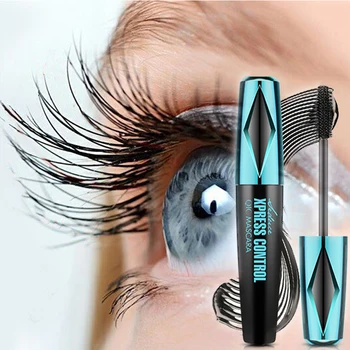 

4D Mascara Waterproof Rimel Eyelash Extension Black Thick Lengthening Eye Lashes Cosmetics Silk Fiber Lash 3d Mascara