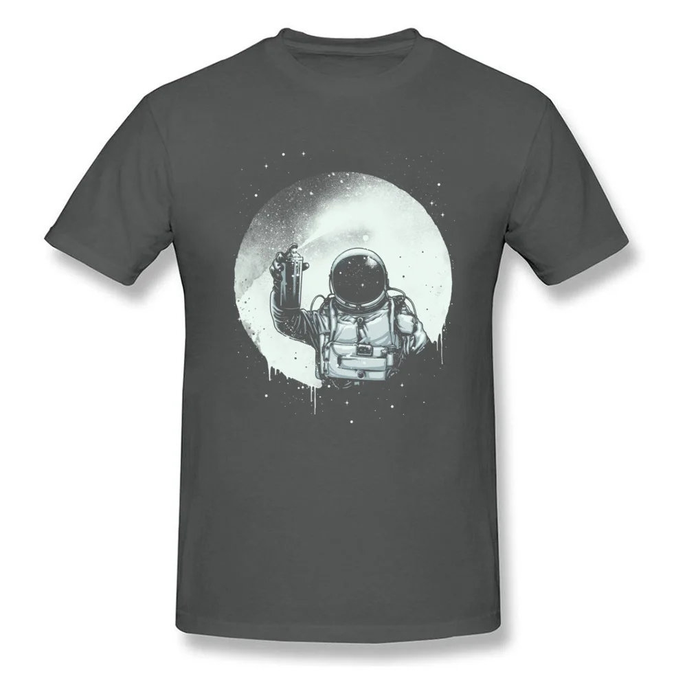 Camiseta астронавт футболки краски футболка с Луной Cosie персонализированные топы
