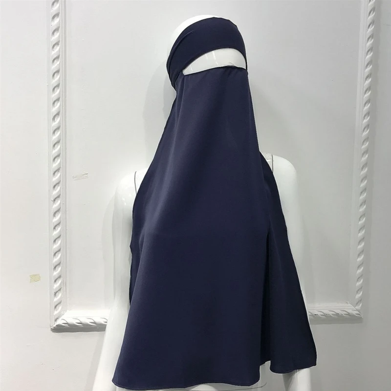 

Eid Ramadan Muslim One layer Prayer Garment Nida Abaya hijab volie femme musulman Jilbab burka islam Kaftan Niqab Islam Dubai Cl