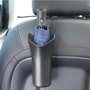 

2Pcs Car Seat Back Umbrella Storage Bucket Practical Durable Useful Umbrella Holder Trash Bin Umbrella Stand For Vehicles SUV Ca