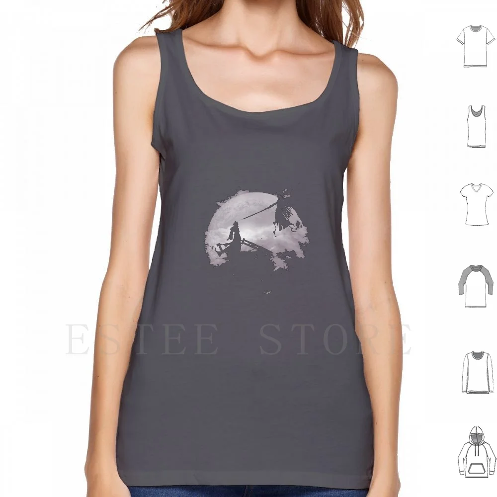 Sephiroth Vs Cloud Strife Ff9 Canotte Gilet Cotton Cloud Strife Sephiroth Vivi Oriniter Vincent Valentin Fall Fair Ff7 Ff9