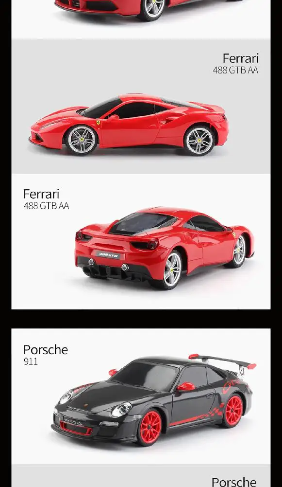1/18 RASTAR Моделирование RC автомобиль для Ferrari LaFerrari радио дистанционное управление спортивный гоночный автомобиль