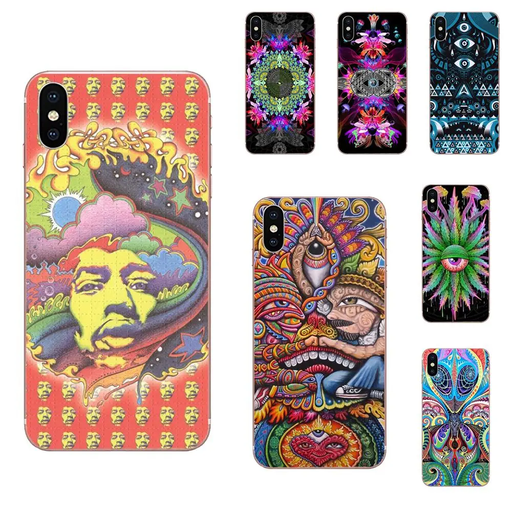 Чехол Dmt Psychedelic Hallucinogen Lsd кислота для samsung Galaxy Note 5 8 9 S3 S4 S5 S6 S7 S8 S9 S10 5G mini Edge Plus