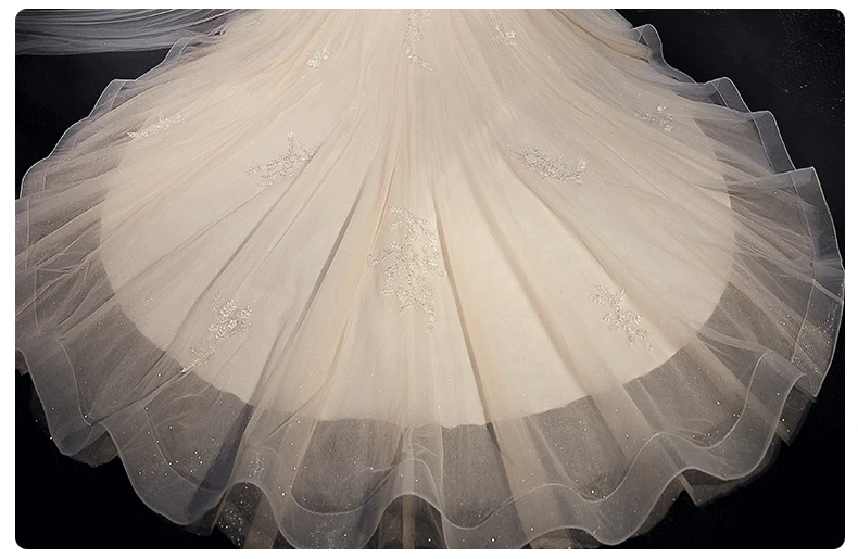 Свадебное платье с аппликацией Vestido de Noiva, свадебные платья для беременных с высокой талией, платья для беременных женщин на заказ, платья для невесты в стиле ампир