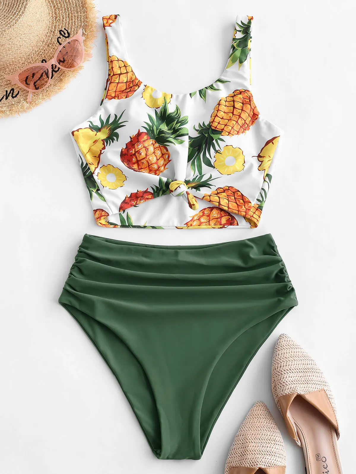 zaful bikinis high waisted
