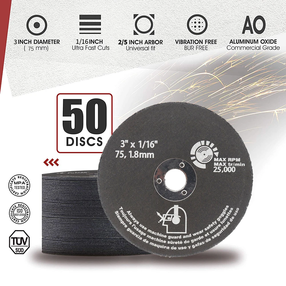 Cutting Discs Dremel Cut Off Wheels Resin Saw Blades Abrasive Grinding Wheel For Cutting Machine Tool Accessories 10Pcs 50/75mm cutting disc abrasive wheel grinding wheel cutting blade saw blade