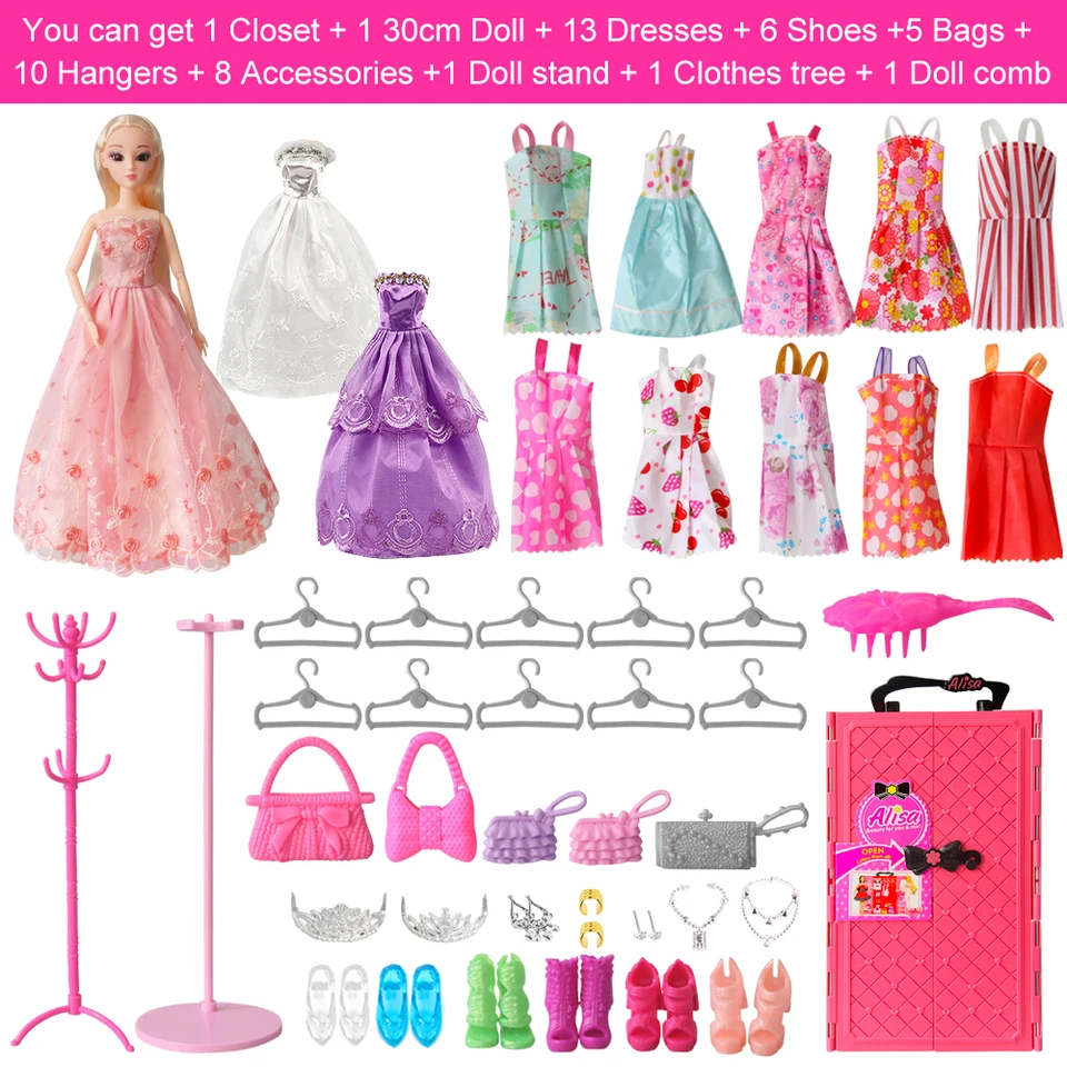barbie clothes wardrobe