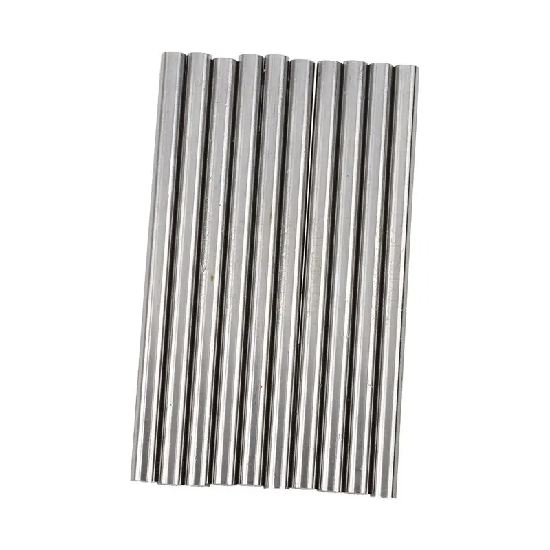 

10 Pcs High Speed Steel Lathe Round Bar Milling Cutter 6mm x 100mm