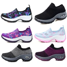 Новинка; женская обувь для бега; дышащая подушка для прогулок; спортивная обувь
