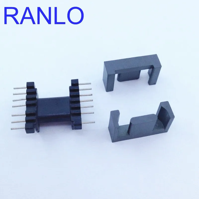 EPC17 SMD трансформатор Шпулька PC40 ферритовый сердечник 7 + 7pin бакелитовый