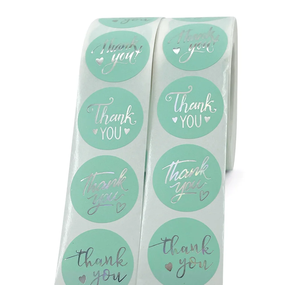 50-500 stücke rosa danke Aufkleber 1 Zoll Siegel Etiketten Geschenk verpackung Aufkleber Hochzeit Geburtstags feier bieten Briefpapier Aufkleber – Detail 18