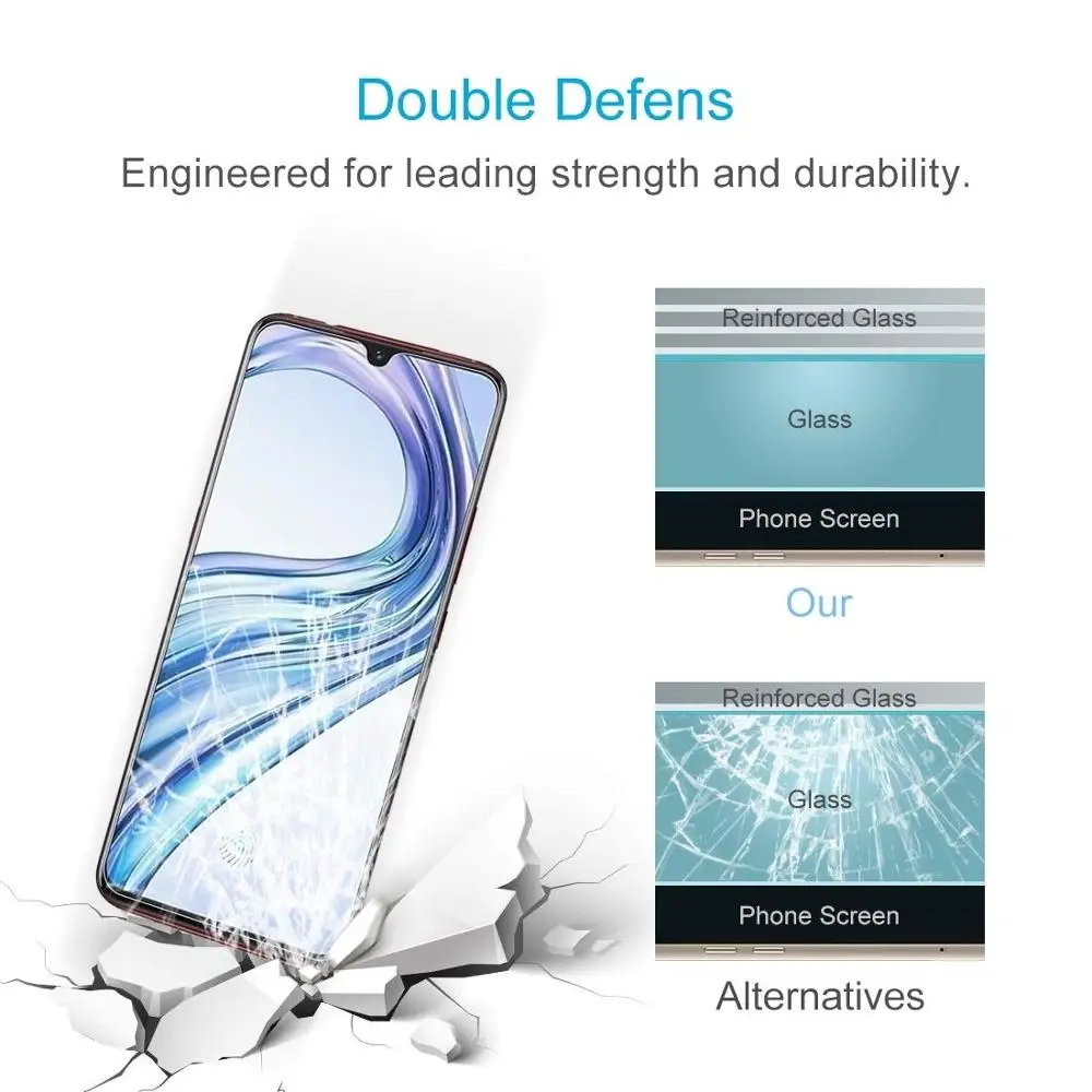 Закаленное стекло для защиты экрана zte BLADE 20 Smarrt 9H 2.5D Защитное телефона A7 2019