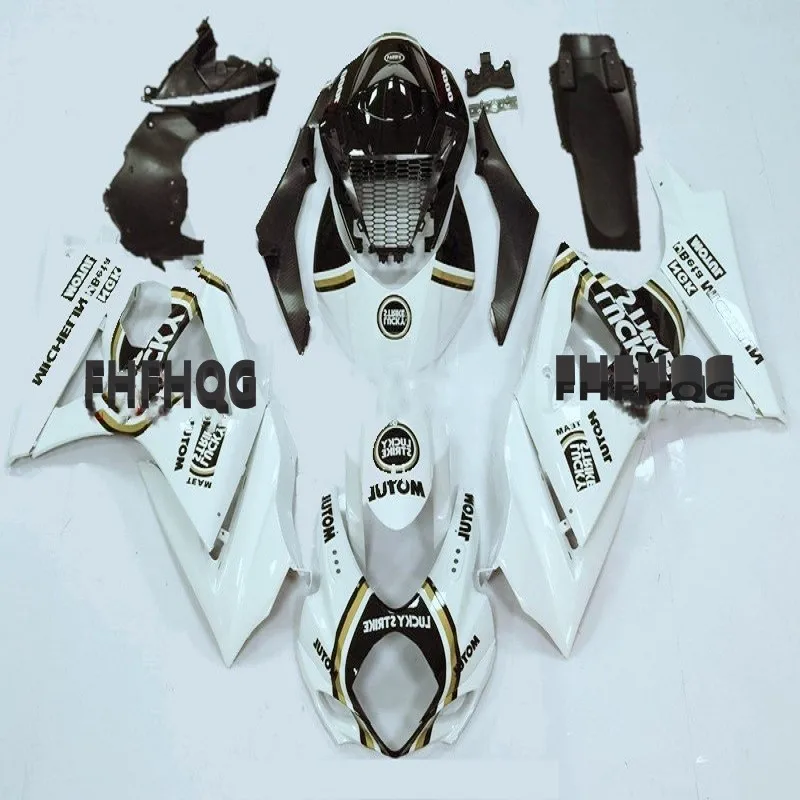 Мотоцикл обтекатель комплект для SUZUKI GSXR1000 K7 07 08 GSXR 1000 2007 2008 gsxr1000 07 08 ABS черно белые обтекатели комплект