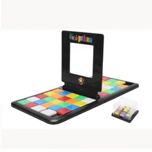 Головоломка Куб 3D головоломка гоночная доска с кубиками игра дети взрослые обучающая игрушка родитель-ребенок двойная скорость игра Волшебные кубики игра для детей