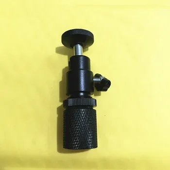 

On Stage Microphone Stand Tripod Mount 1/4 to 5/8 Female Adapter Ball Head for Gopro Video Camera Recorder Camcoders