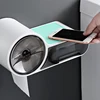 ONEUP Waterproof Toilet Dispenser Toilet Paper Holder Bathroom Paper Tissue Box Wall Roll Paper Storage Box Bathroom Accessories ► Photo 2/6