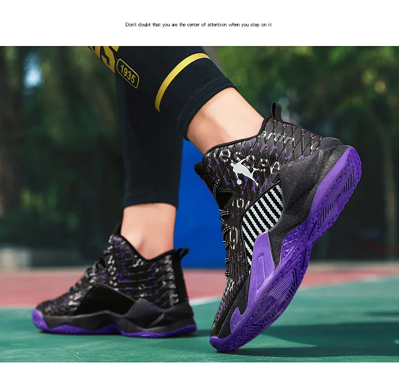 Мужские баскетбольные кроссовки Jordan с высоким берцем, спортивные кроссовки Jordan, дышащие баскетбольные кроссовки с воздушной подушкой, мужские кроссовки