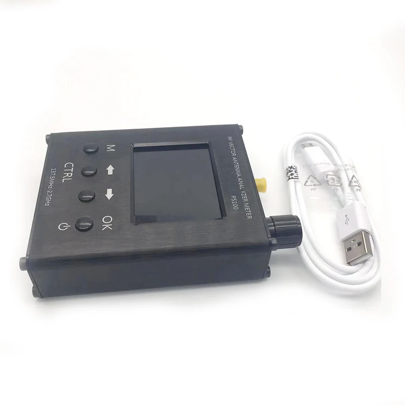2,4 дюймов TFT PS100 N1201SA UV RF векторное сопротивление ANT КСВ антенна анализатор метр тестер 137,5 МГц-2,7 ГГц
