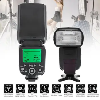 

TRIOPO Wireless speedlight TR-982III/C 2.4G TTL 1/8000 Master Slave Flash Speedlite for Canon SLR Camera ring flash