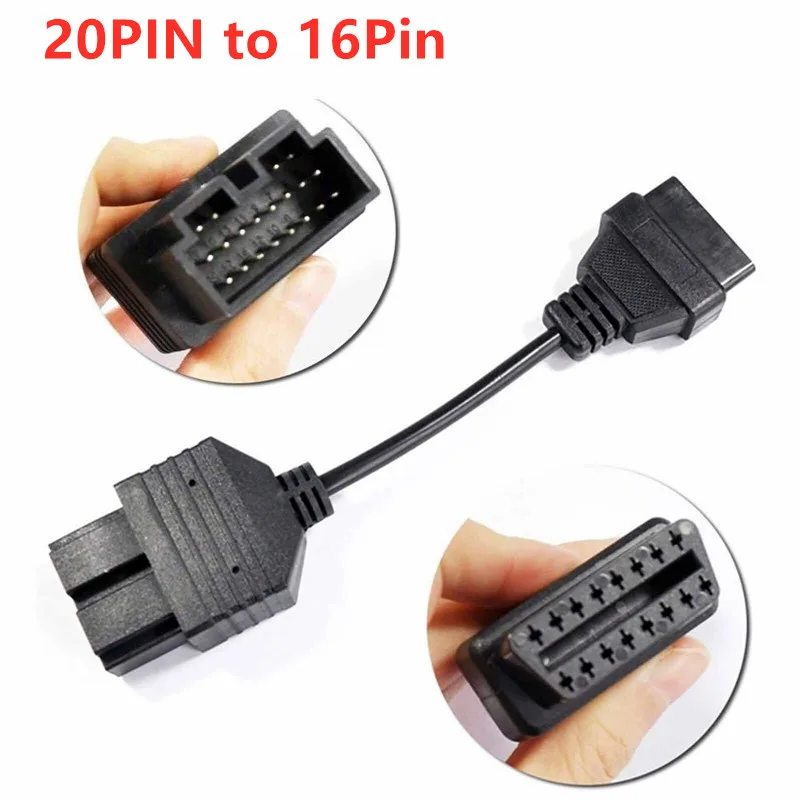 Высокое качество для Kia 20PIN 20 PIN до 16 OBD1 OBD2 кабель автомобиль диагностический