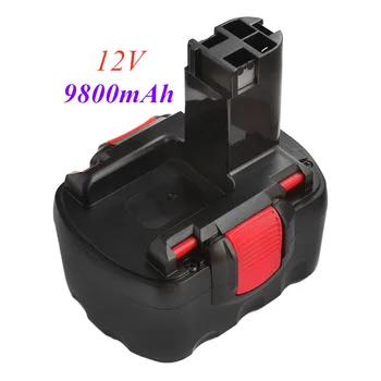 

12V 9800mAh For Bosch PSR 1200 Rechargeable battery GSR 12V 9.8AH AHS GSB GSR 12 VE-2 BAT043 BAT045 BAT046 BAT049 BAT120 BAT139
