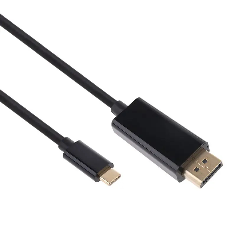 Подключаемый USB C к DisplayPort адаптер-6 футов(1,8 м) Кабель-адаптер(поддерживает разрешение до 4K при 60 Гц) D08A