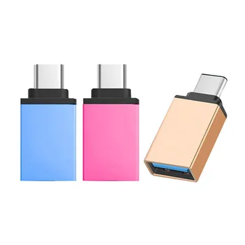 

USB 3.0 Female To Type-C Male Adapter Data Sync Charge OTG Converter For Xiaomi5 4C Nexus6p U Disk USB C Port Adapter