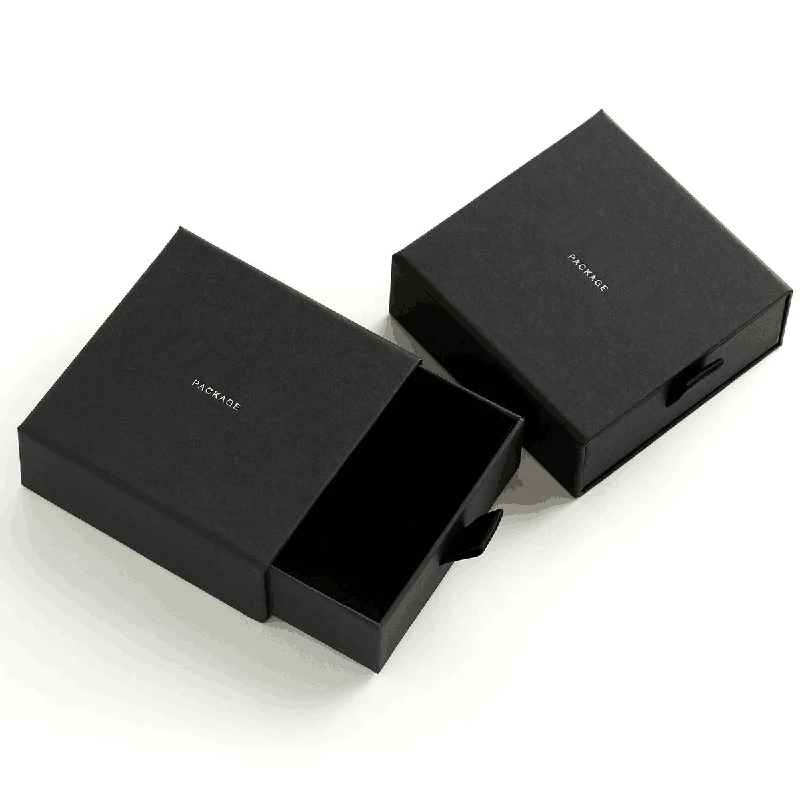 500pcs Custom Luxury Jewelry Packaging Boxes, Sliding Drawer Style Cardboard Gift Box w... - SKU JPB00958 - UGI Packaging