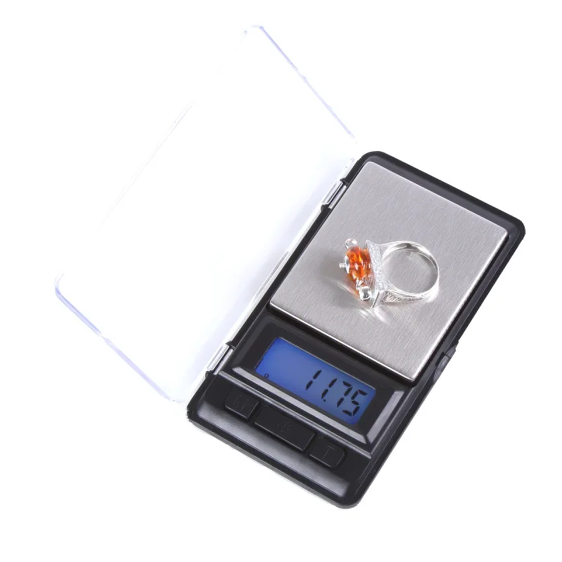 

1Pcs Mini Digital Scale 100/200/500g 0.01/0.1g High Accuracy Backlight Pocket Scale For Jewelry Gram Weight For Kitchen