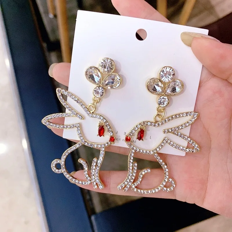 2019 корейские модные серьги красочные блестящие строительные милые полые с
