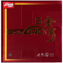 Original DHS Goldarc 5 table tennis rubber high elastic astringent rubber fast attack loop allround for table tennis racket