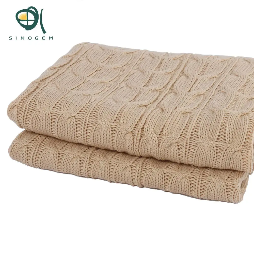 High quality knitting blanket, office&car rest blanket Travel boarding blanket Christmas decoration blanket