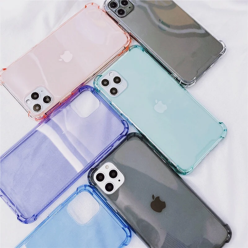 Ударопрочный чехол для Apple iPhone 11 Pro силиконовый 7 8 6S 6 Plus 5 SE 2020 X XS XR Max роскошные