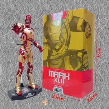 

New In Box Hot Toys Iron Man Mark XLII MK42 with LED Light 1/6th Scale Collectible Figure Model Toy