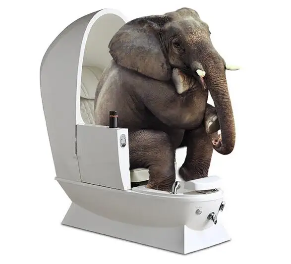 Space capsule nail chair Nail chair Foot sofa electric massage upscale lounge SPA full bath SPA