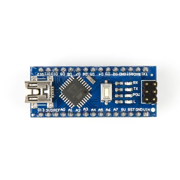 

Nano Board CH340/ATmega328P Without USB Cable, Compatible with Arduino Nano V3.0 ( Without Cable)