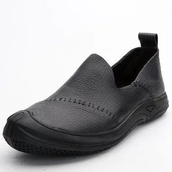 

Spring Autumn Breathable Soft Bottom mens luxury shoes men designer shoes men loafer shoes all-match cowhide Driving shoes soft