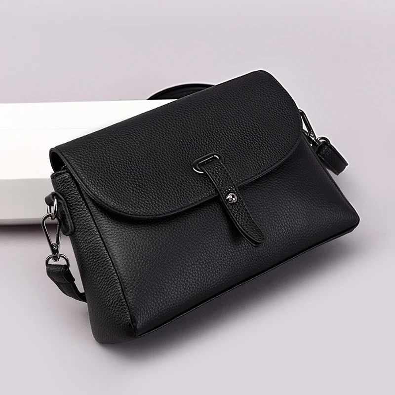 Hoge kwaliteit lederen handtassen damestassen merk vrouwelijke crossbody ontwerper natuurlijke koeienhuid vrouw schoudertas_voghion.com