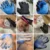 Pet Care Glove Cat Grooming Cat Glove Deshedding Brush Gloves Dog Comb for Cat Supplies Bath Clean Massage Hair Remover Brush
