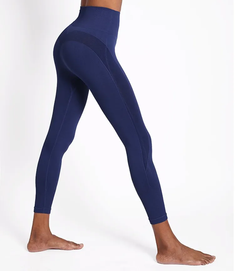 Новые бесшовные брюки для йоги, дышащие быстросохнущие спортивные Леггинсы, женские сексуальные штаны для фитнеса с высокой талией