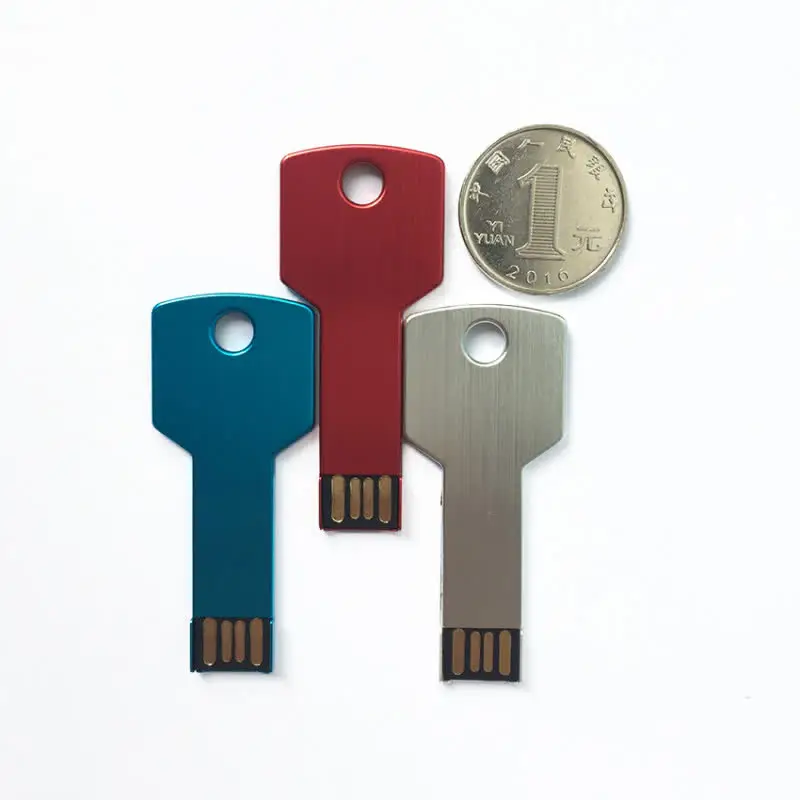 Usb флеш-накопитель 16 ГБ, флеш-накопитель 32 ГБ, водонепроницаемая u-образная флешка, usb 2,0, металлическая Флешка для ключей, 64 ГБ, 8 ГБ, 128 ГБ, портативный, бесплатный логотип на заказ