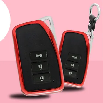 

Car key case for lexus rx 300 330 350 400h is 250 200 lx 470 570 gx 460 470 nx ct 200h es 350 gs 300 ls 430 cover holder shell