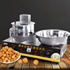 Commercial Nonstick Pan Stainless Steel 12V Gas Popcorn Cotton Candy Machine Snack Bar Fully Automatic Combination Appliances 1